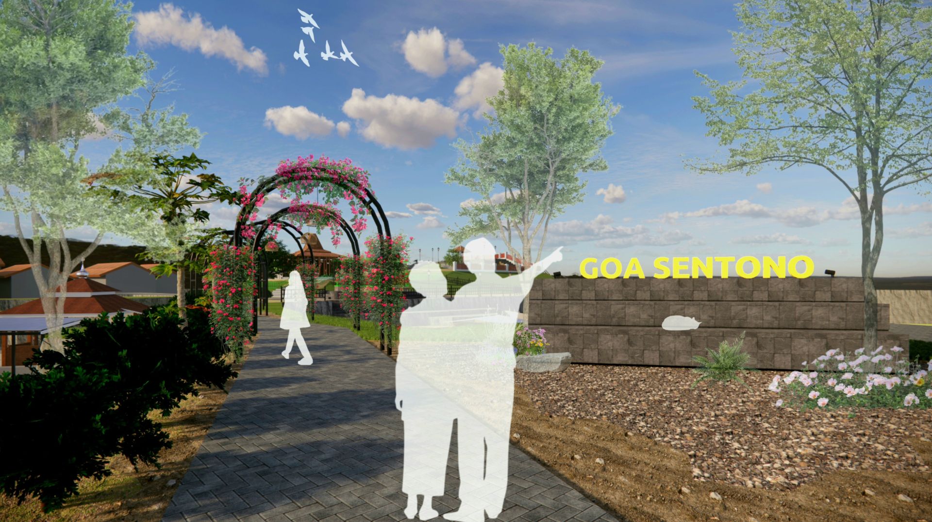 Desain View Goa Sentono